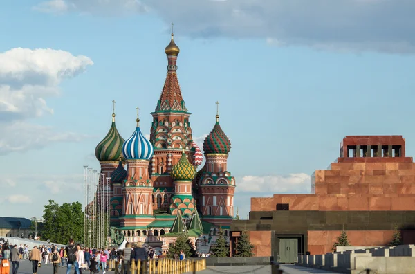 Moskva, Röda torget — Stockfoto