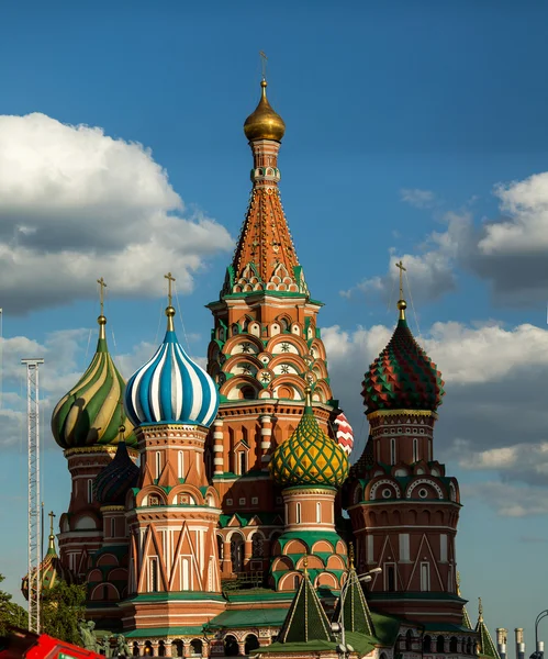 Moskva, St. Basil's cathedral — Stockfoto