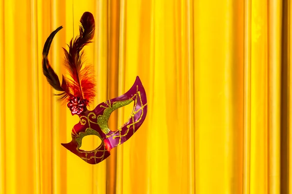 Classical mask  floating on stage of life. — Stock Photo, Image