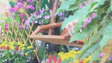 Ahşap Çiçek Bahçe, Hd vdo hızıyla.