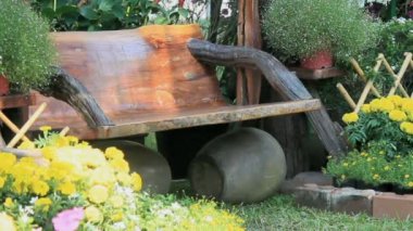 Ahşap Çiçek Bahçe, Hd vdo hızıyla.