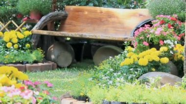 Ahşap Çiçek Bahçe, Hd vdo hızıyla.