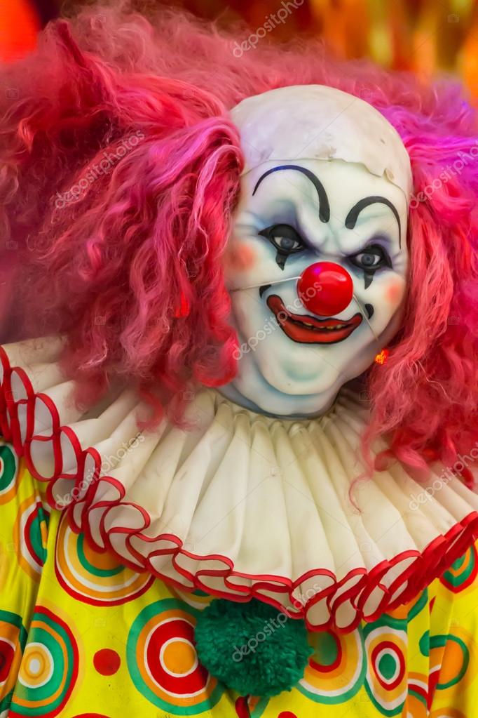scary clown doll