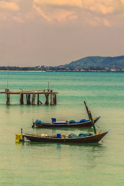 Barche da pesca gemelle . — Foto Stock