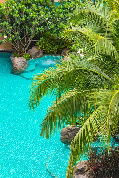 Jacuzzi in the swimming pool.