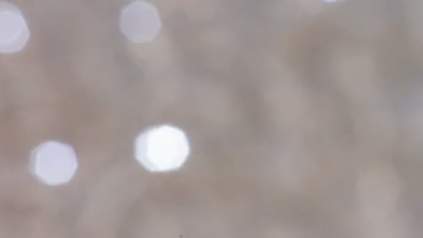 Surface de l'eau et de la lumière réflexe scène, HD vdo .