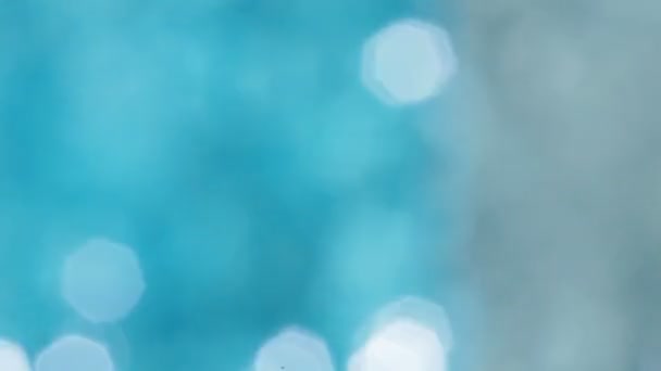 Surface de l'eau et de la lumière réflexe scène, HD vdo .