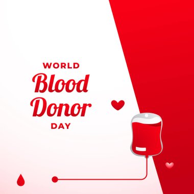Dünya Kan Bağışı Günü Arkaplan Tasarımı