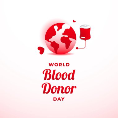 Dünya Kan Bağışı Günü Arkaplan Tasarımı