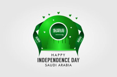 Suudi Arabistan Bağımsızlık Günü Kutlama Anı için Arkaplan Tasarımı