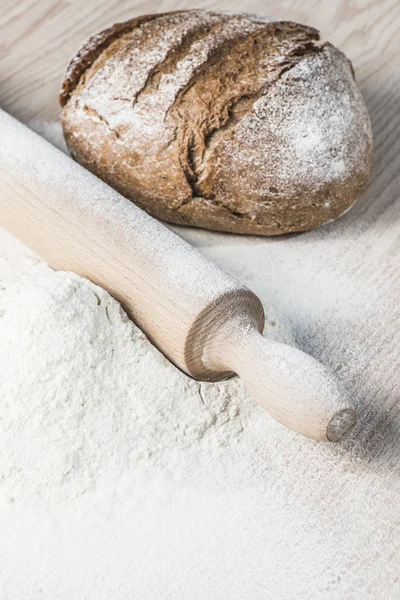 Wałek i mąki — Zdjęcie stockowe