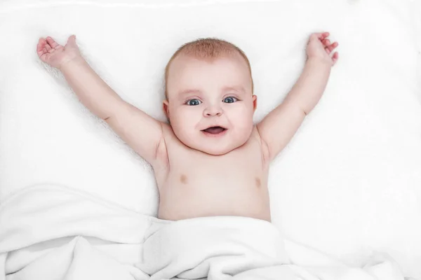 Bright portrait of adorable baby — Stock Photo, Image