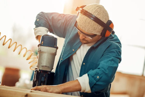 Taller de carpintería, primer plano — Foto de Stock