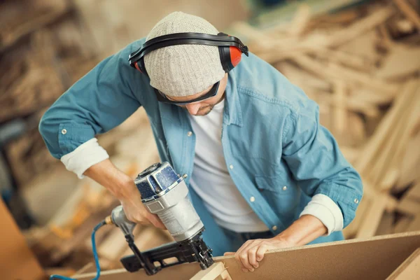 Taller de carpintería, primer plano — Foto de Stock