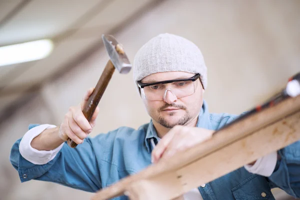 Carpentry workshop,close up — Stock Photo, Image