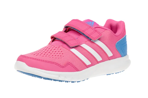 Varna, bulgaria - 21. januar 2016: adidas runfastic kinderschuh. isoliert auf weiß. Produktaufnahmen — Stockfoto