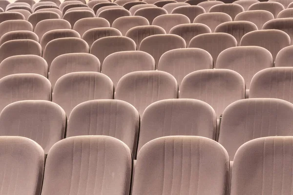 Asientos Cine Teatro Vacíos — Foto de Stock