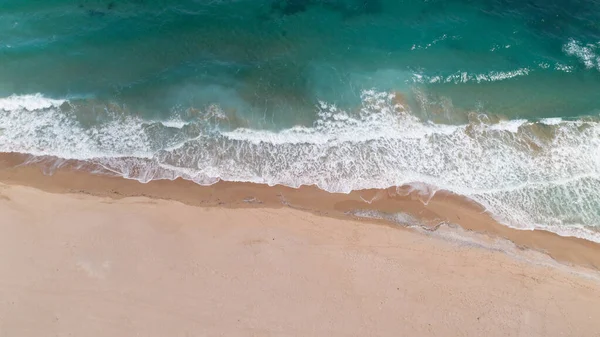 Вид Воздуха Пейзаж Пустых Тропических Пляжей — стоковое фото