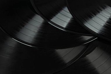 Vinil kayıt arkaplanı. eski plak kayıtları müzik arkaplanı