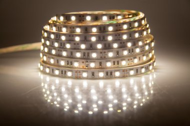 garland, parlayan led strip 