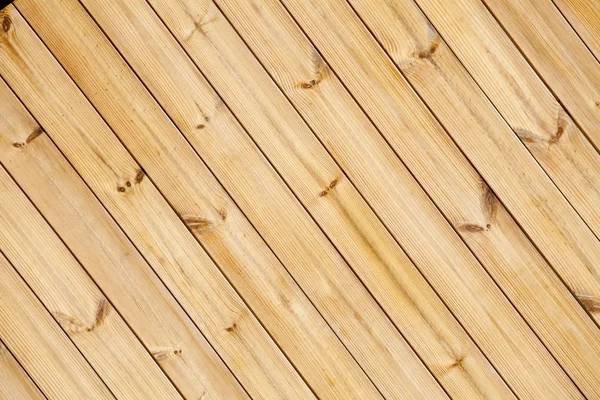 Close up of wooden fence panels, diagonal — Stock Photo, Image