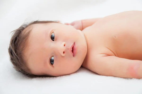 Cute newborn baby boy — Stock Photo, Image