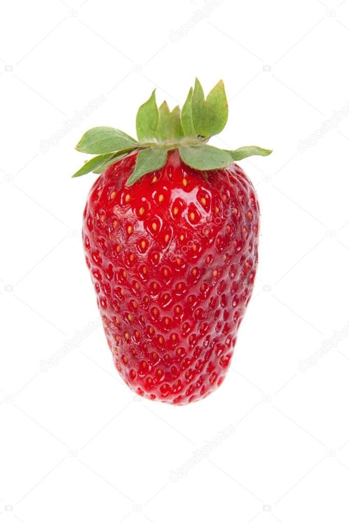 strawberry berry, isolated on white background