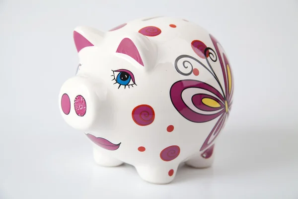 Piggy bancă stil bani cutie — Fotografie, imagine de stoc