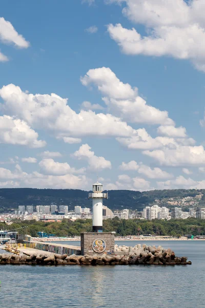 Mercusuar di Varna, Bulgaria — Stok Foto