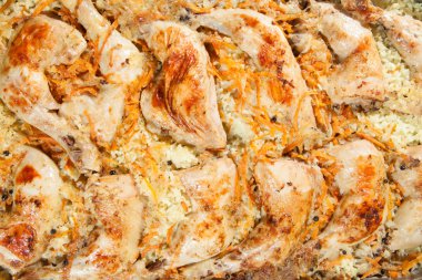  tavuk pilav ve havuç ile