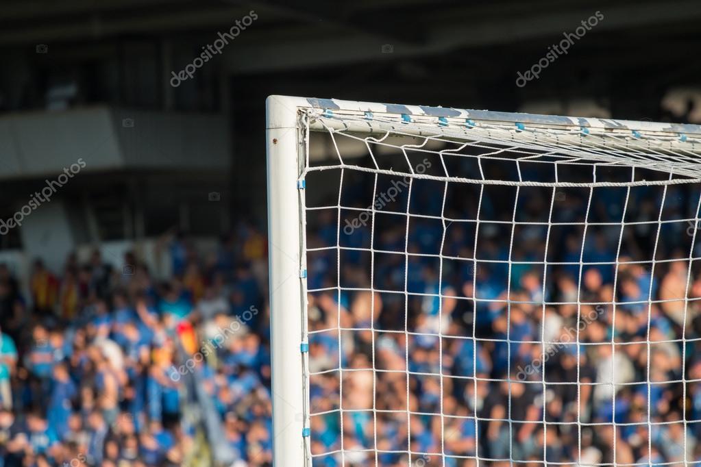 Goal Post With Soccer Fans In The Background Stock Photo By C Dechevm Goal Post With Soccer Fans In The Background Stock Photo By C Dechevm