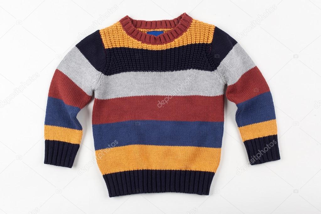 colorful sweater for children