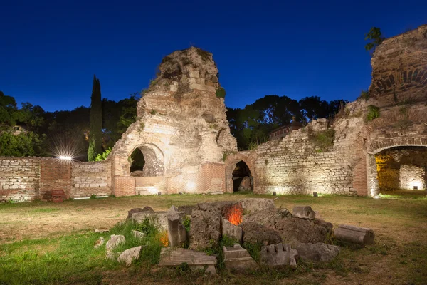 Die alten römischen Bäder von Odessos, Varna, Bulgarien — Stockfoto