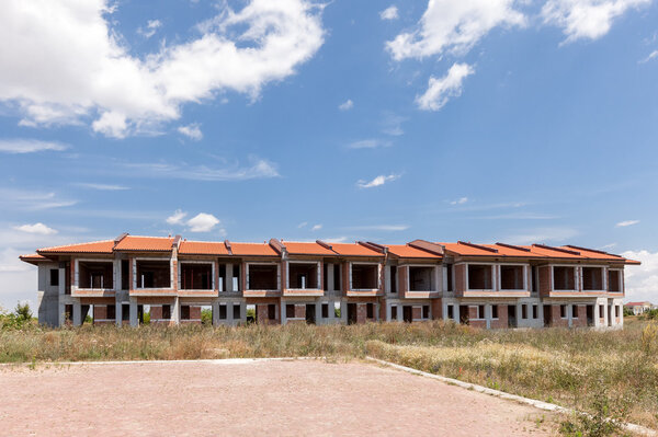 Строящееся новое частное жилье
