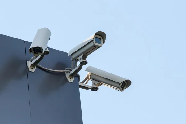 Telecamere di sicurezza CCTV — Foto Stock