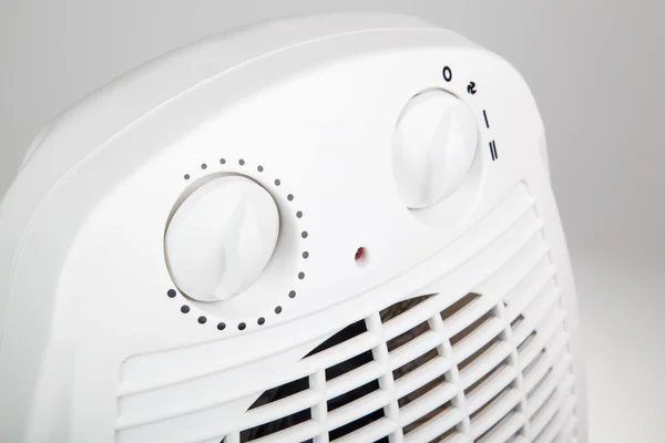 Close up of portable electric heater — Stock Photo, Image