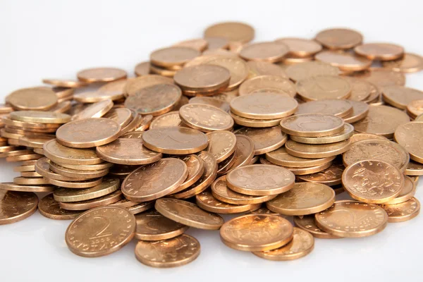 Heap of coins — Stock Photo, Image