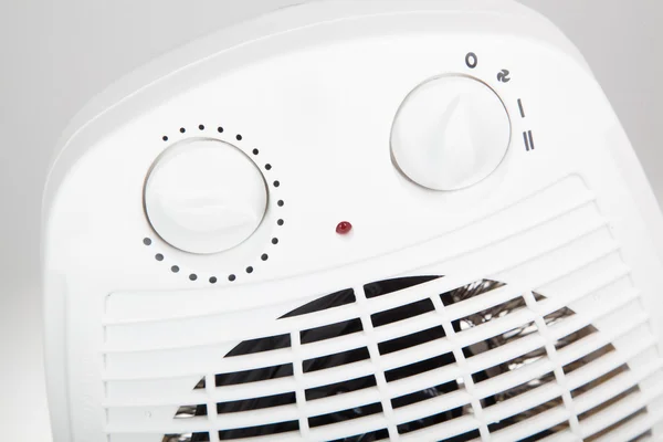 Close up of portable electric heater — Stock Photo, Image