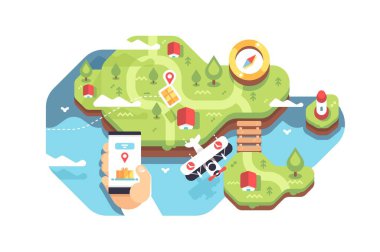 Uygulama iletimi takibi olan akıllı telefon