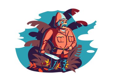 Cesur gezgin ve kaşif