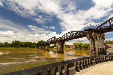 River Kwai Köprüsü, Kanchanaburi, Tayland.