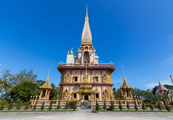 Wat Chalong, Phuket, Thajsko. — Stock fotografie
