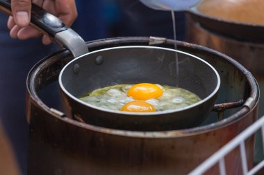 SK pişmiş yumurta kızartma