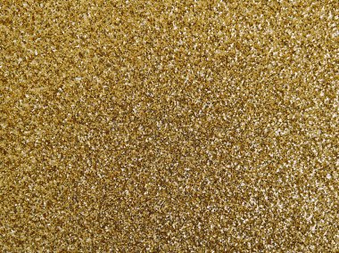 Saf altın arkaplan parıltısı. Düz yatıyordu. Boşluğu kopyala.