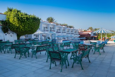 Mısır'daki terk edilmiş bir otel