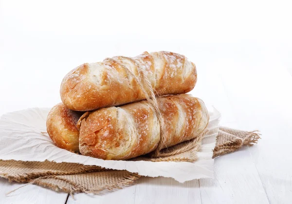 Rotoli di pane appena sfornati — Foto Stock