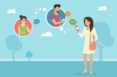 Messenger app üzerinden arkadaşlarınızla sohbet