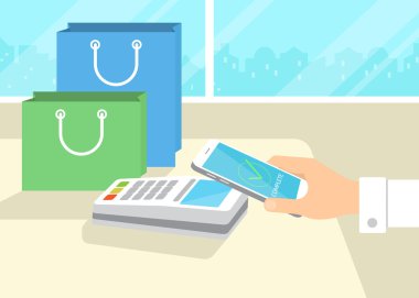 Nfc ile smartphone ile ödeme