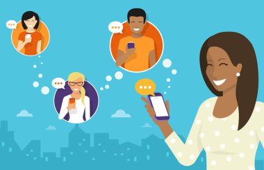 Messenger app üzerinden arkadaşlarınızla sohbet
