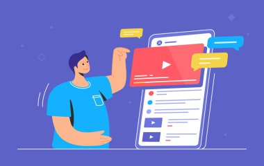 Mobil uygulamadan canlı yayın ve video